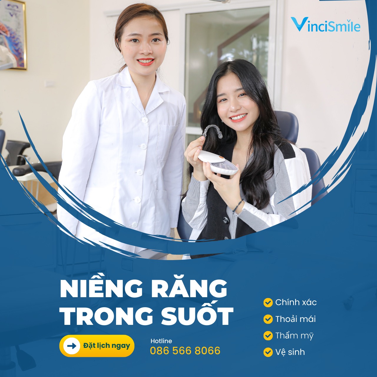 Địa chỉ niềng răng uy tín ở Hà Nội tại Việt Bỉ cùng bác sĩ Hằng